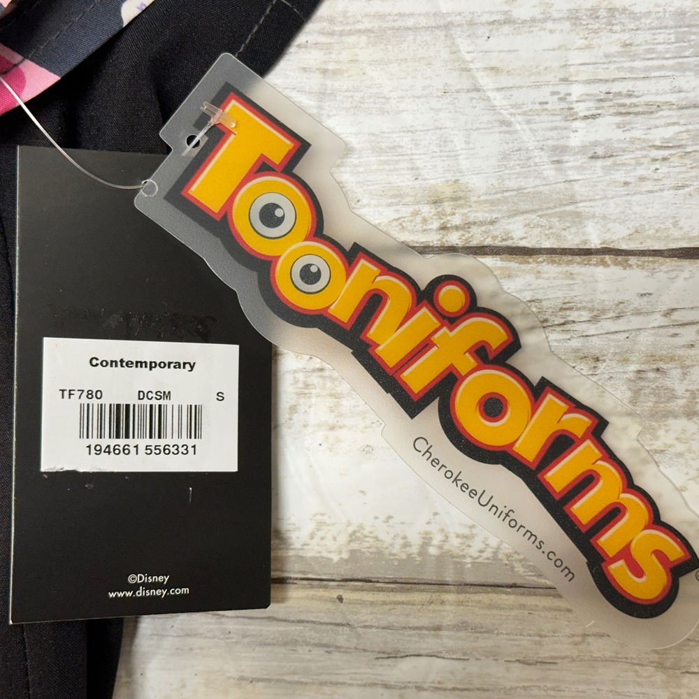 Disney Doc McStuffins‎ Tooniforms Cherokee Scrub Top Size Small V-Neck - Picture 5 of 5